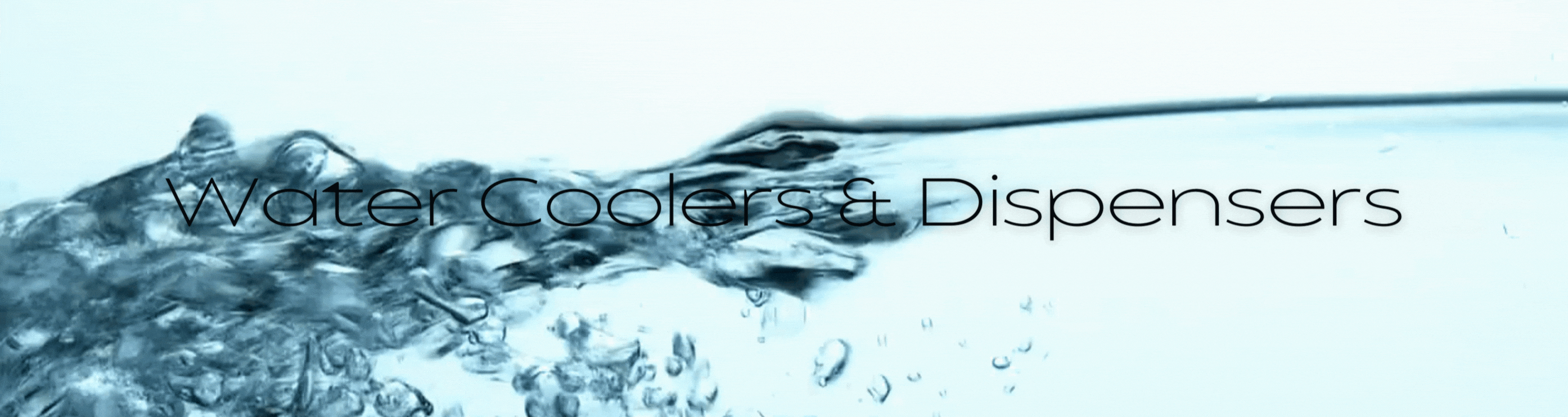 Water Coolers & Dispensers Banner