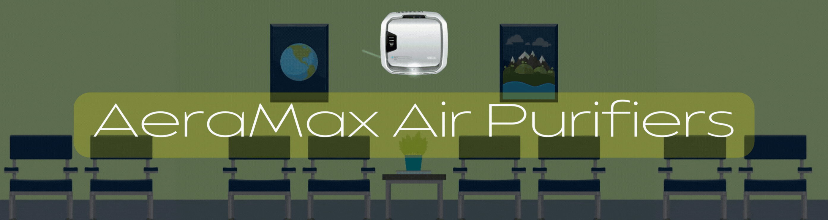 AeraMax Air Purifiers Banner