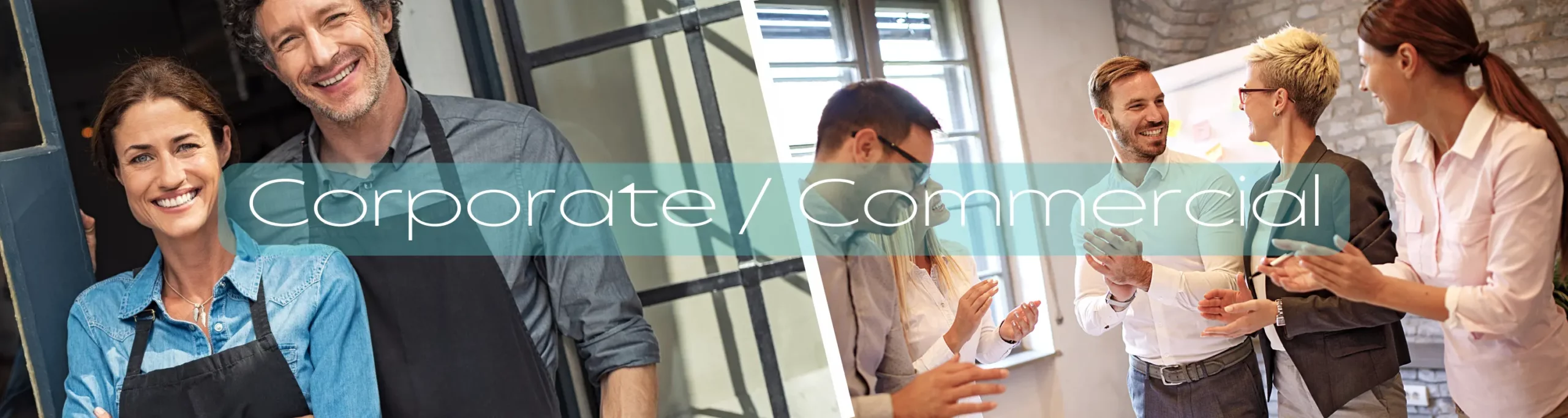 Corporate Commercial Banner
