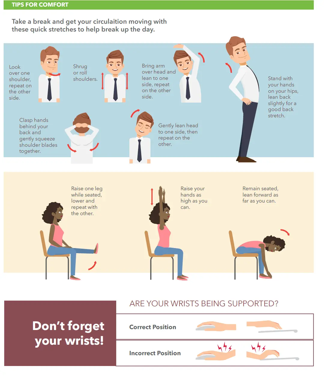 WFH - Ergonomic Tips For Comfort Image