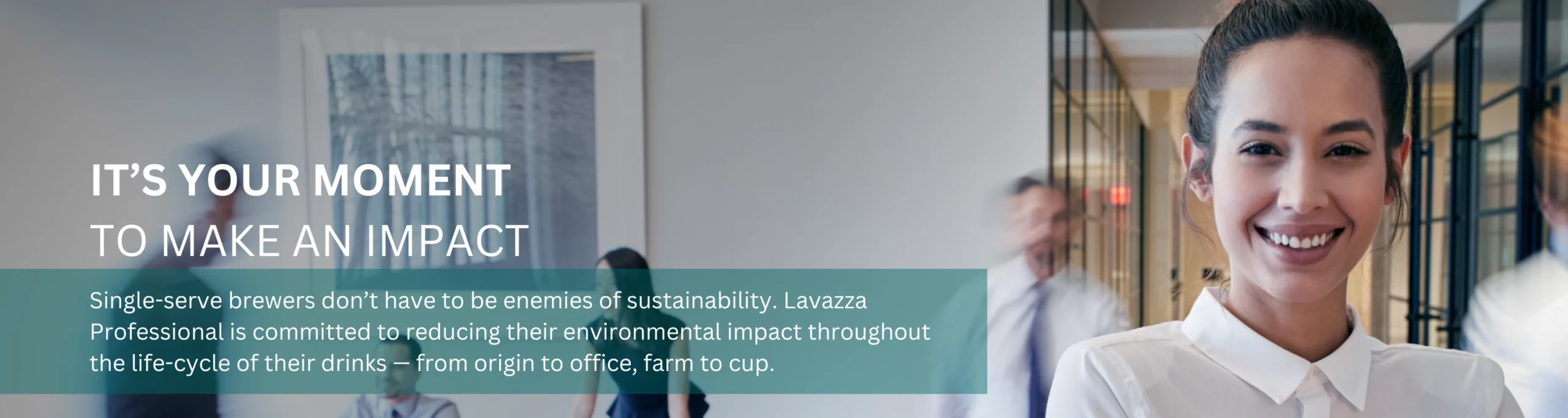 Lavazza Recycle Banner