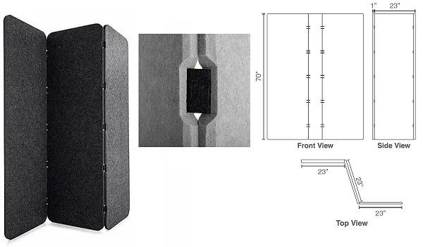 Room Dividers & Screens - Lumeah-Acoustic-room-Dividers