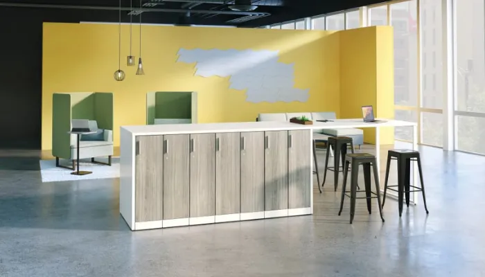 Breakroom Storage - Storage Islands