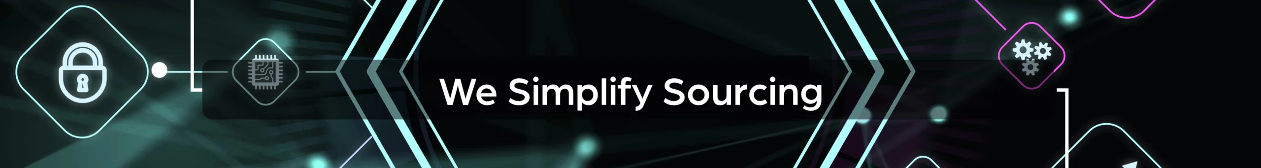 We Simplify Sourcing Page Banner